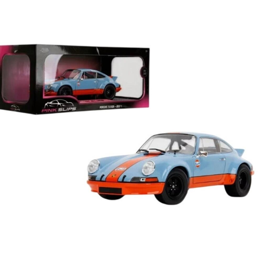 Jada Pink Slips 1073 Porsche 911 RSR Toy Vehicle 1:18 Scale  NWT